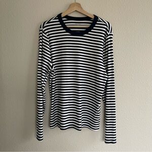 Old Navy XXL-Tall Snug Striped LS Shirt